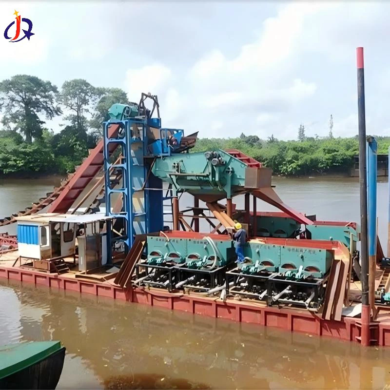 Sand Gold Dredger for River Gold Mining And Washing